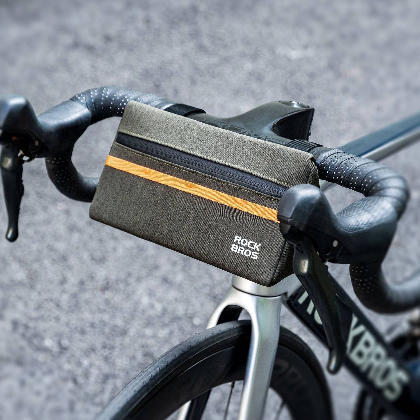 ROCKBROS Bicycle Handlebar Bag, Bicycle Bag, Bicycle Basket, 6 Colors, Approx. 1.3L