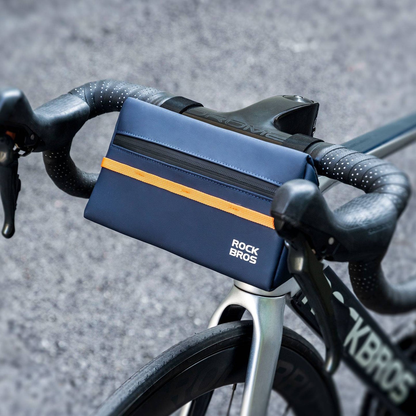 ROCKBROS Bicycle Handlebar Bag, Bicycle Bag, Bicycle Basket, 6 Colors, Approx. 1.3L