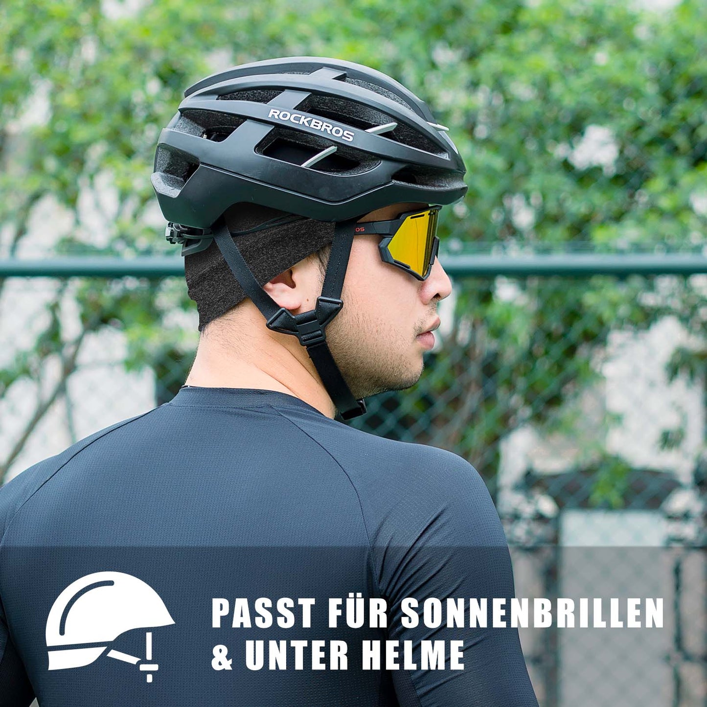 ROCKBROS Cycling Cap Summer UV Protection Running Cap Men's 50-64CM