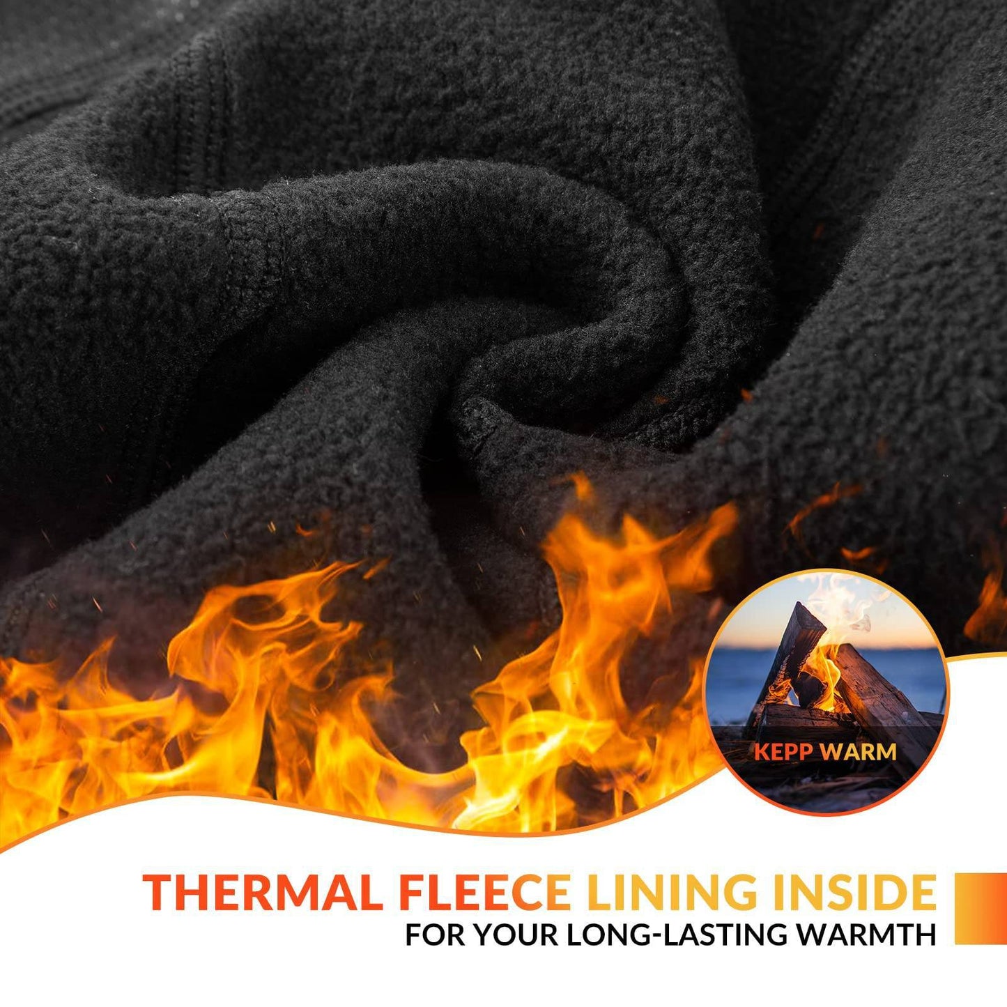 Winter baraklava with glasses hole