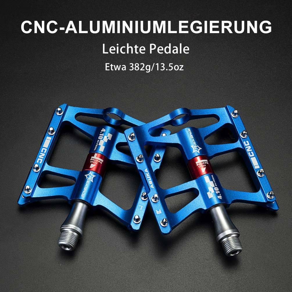 Bicycle pedals 9/16 for MTB/BMX/road bike with 4 sealed bearings