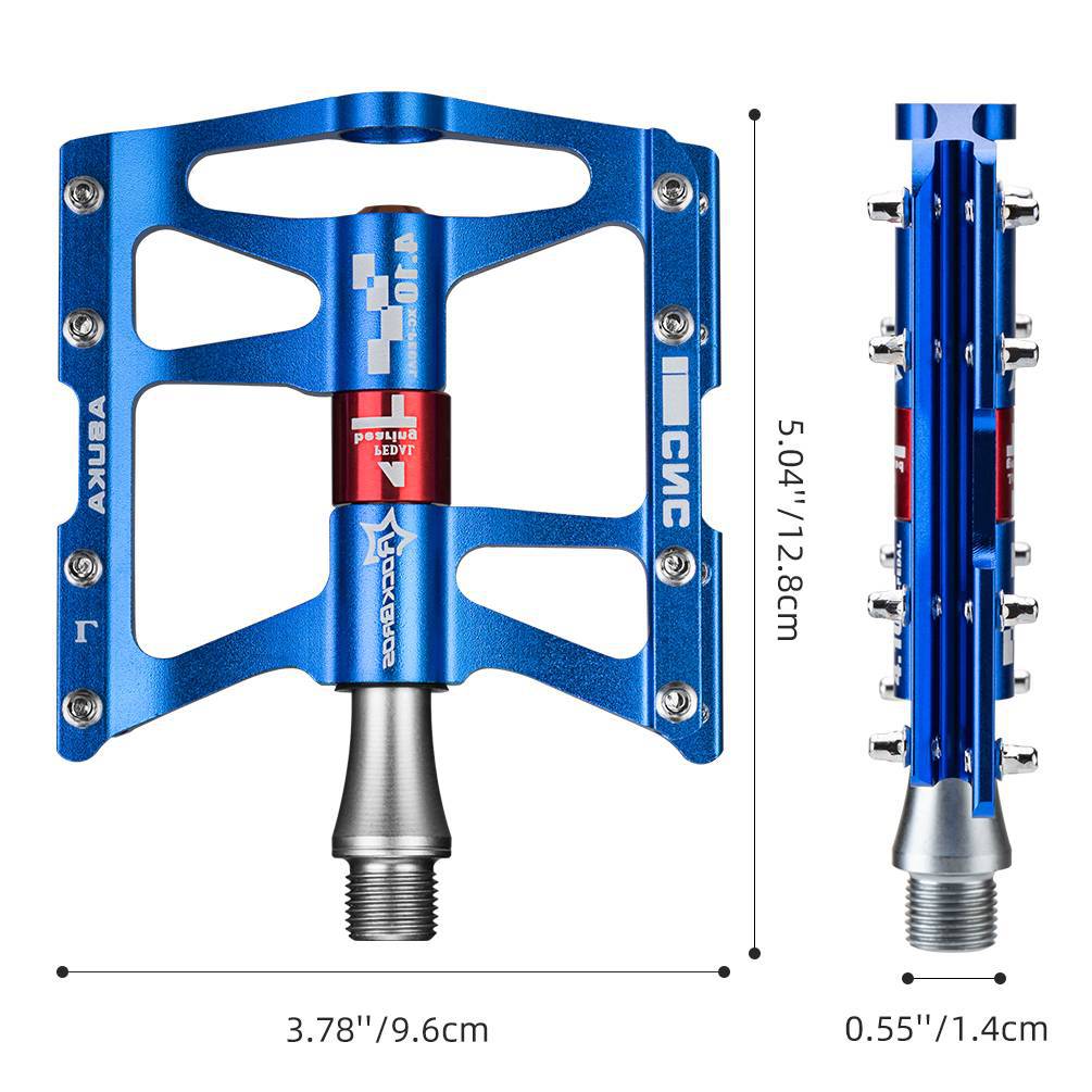 Bicycle pedals 9/16 for MTB/BMX/road bike with 4 sealed bearings