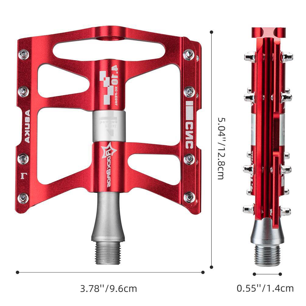 Bicycle pedals 9/16 for MTB/BMX/road bike with 4 sealed bearings