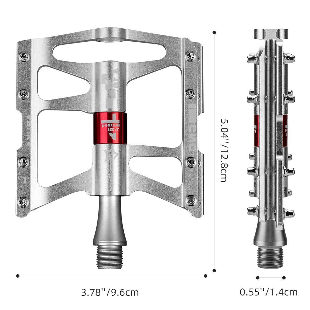 Bicycle pedals 9/16 for MTB/BMX/road bike with 4 sealed bearings
