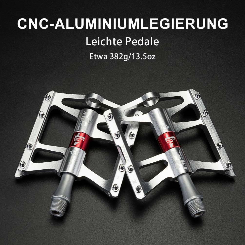 Bicycle pedals 9/16 for MTB/BMX/road bike with 4 sealed bearings