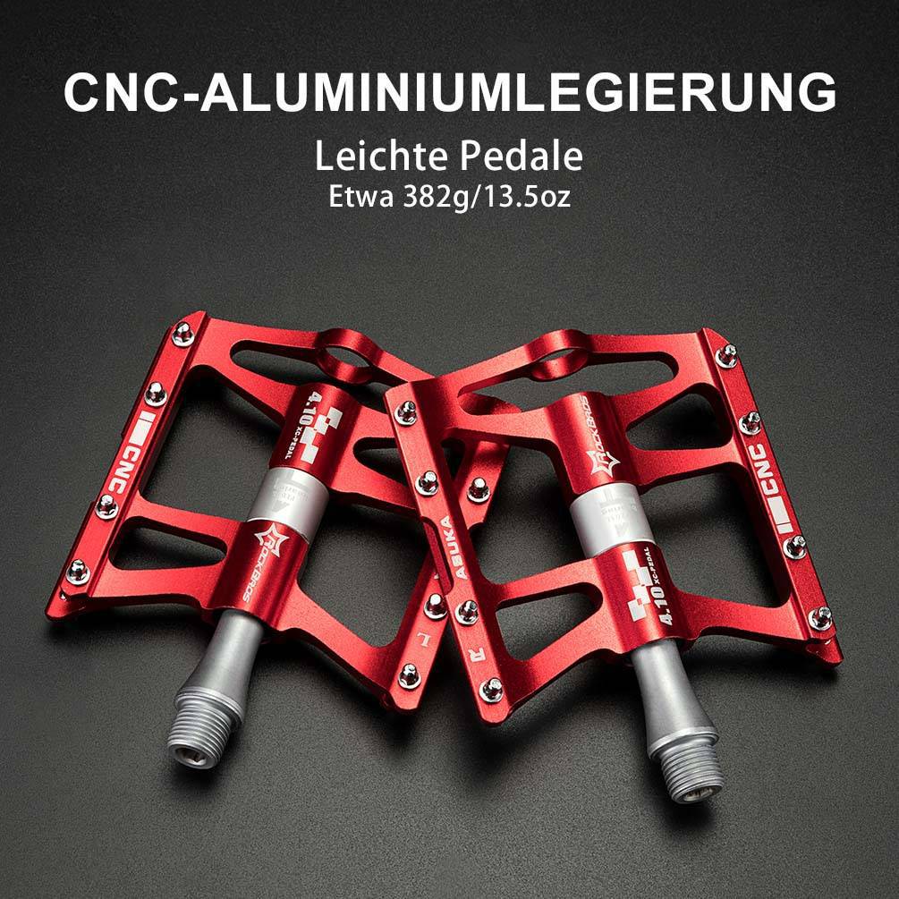 Bicycle pedals 9/16 for MTB/BMX/road bike with 4 sealed bearings