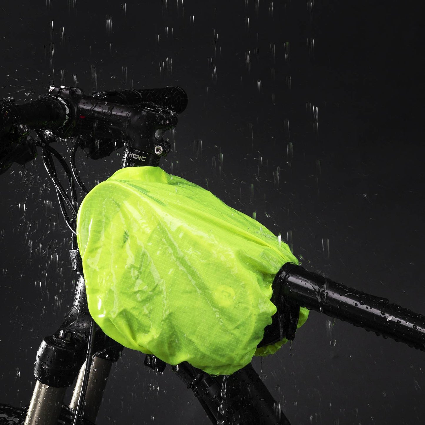 ROCKBROS bicycle frame bag with 360° rotating mobile phone holder 1.5 L BK