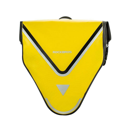 ROCKBROS Bicycle Transport Bag 100% Waterproof with Shoulder Strap 20L Yellow/Black Gold