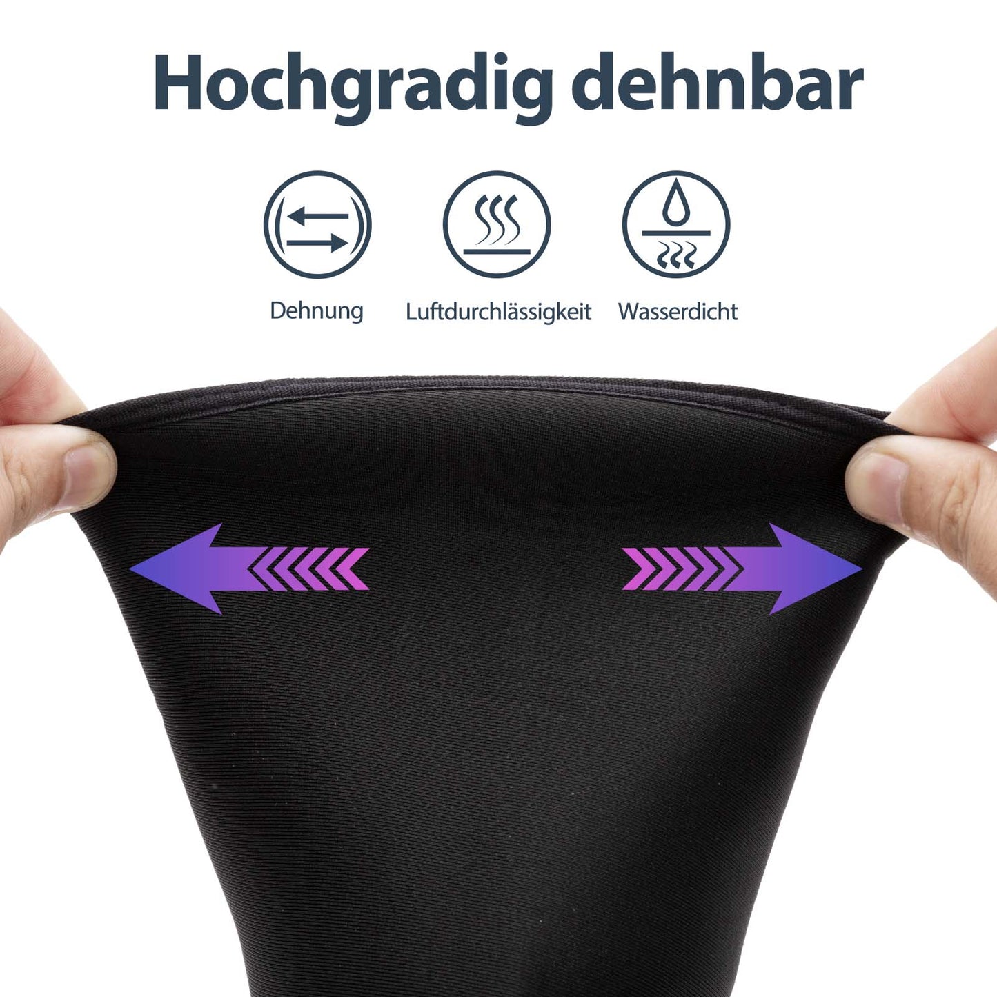 ROCKBROS Fahrrad Überschuhe Winter warm Überzieher für Radsport Schwarz