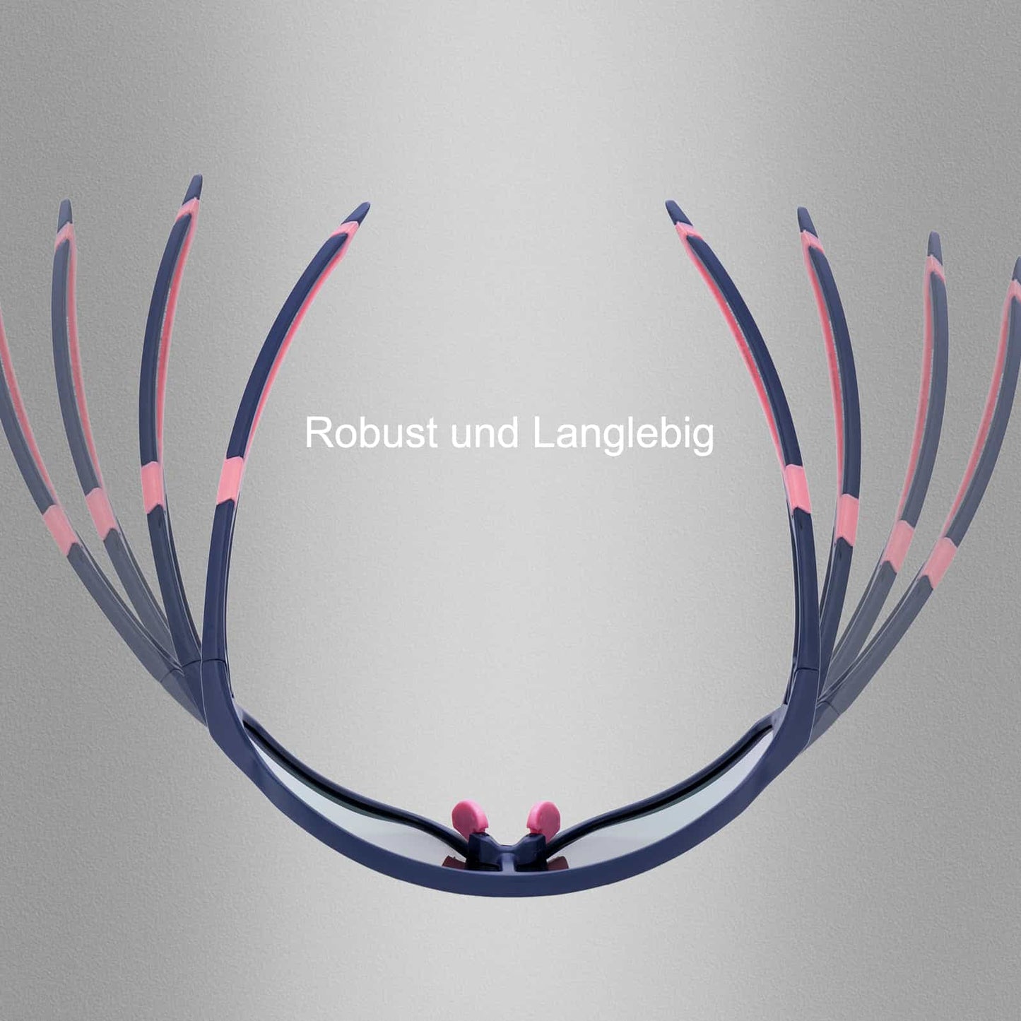 ROCKBROS Fahrradbrille Polarisierte Sportsbrille mit UV-Schutz