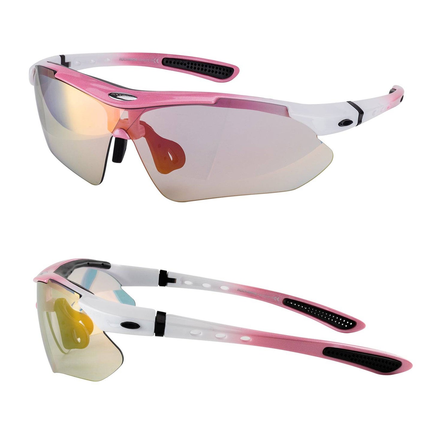 ROCKBROS Fahrradbrille Selbsttönend Brille Sonnenbrille UV 400 Schutz