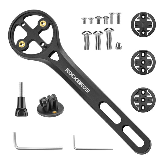 ROCKBROS Bike Computer Mount Compatible with Garmin/Wahoo/Bryton/GPS