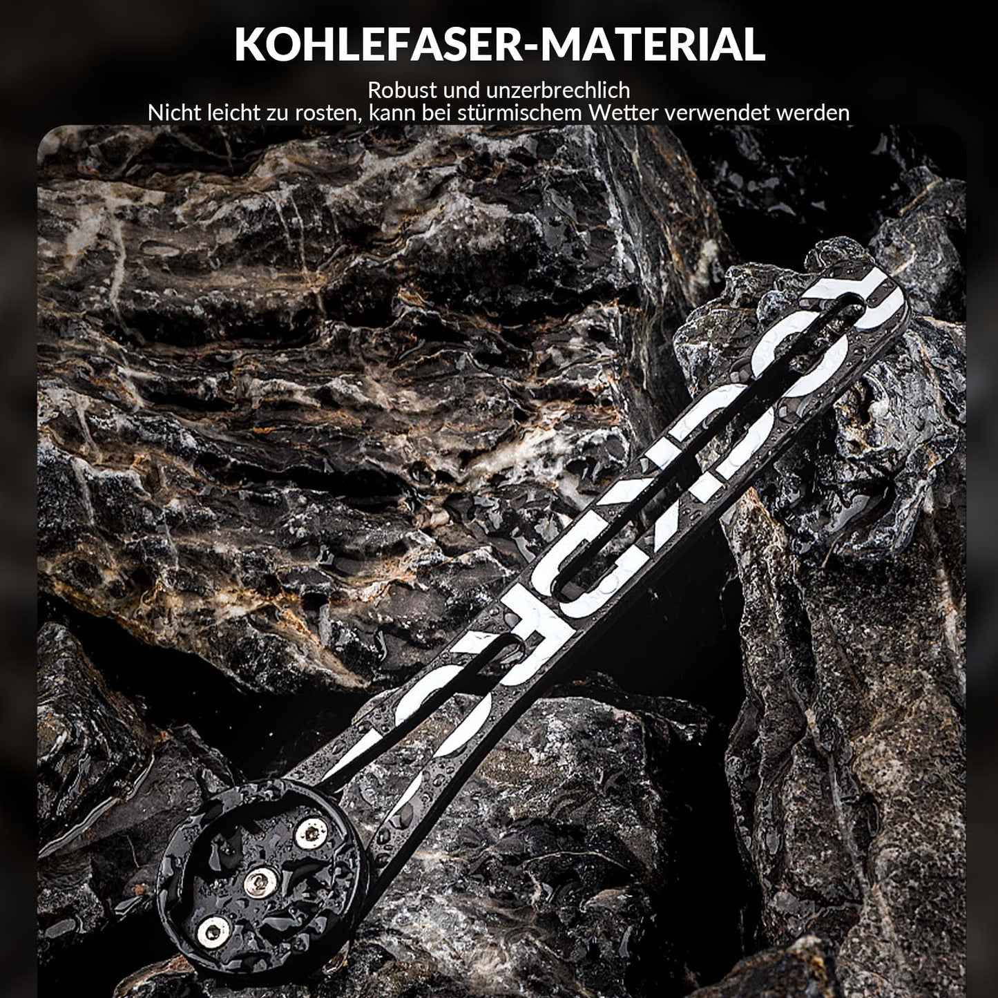 Festing fyrir stýri á hjólatölvu fyrir Garmin/Wahoo/Bryton/Giant