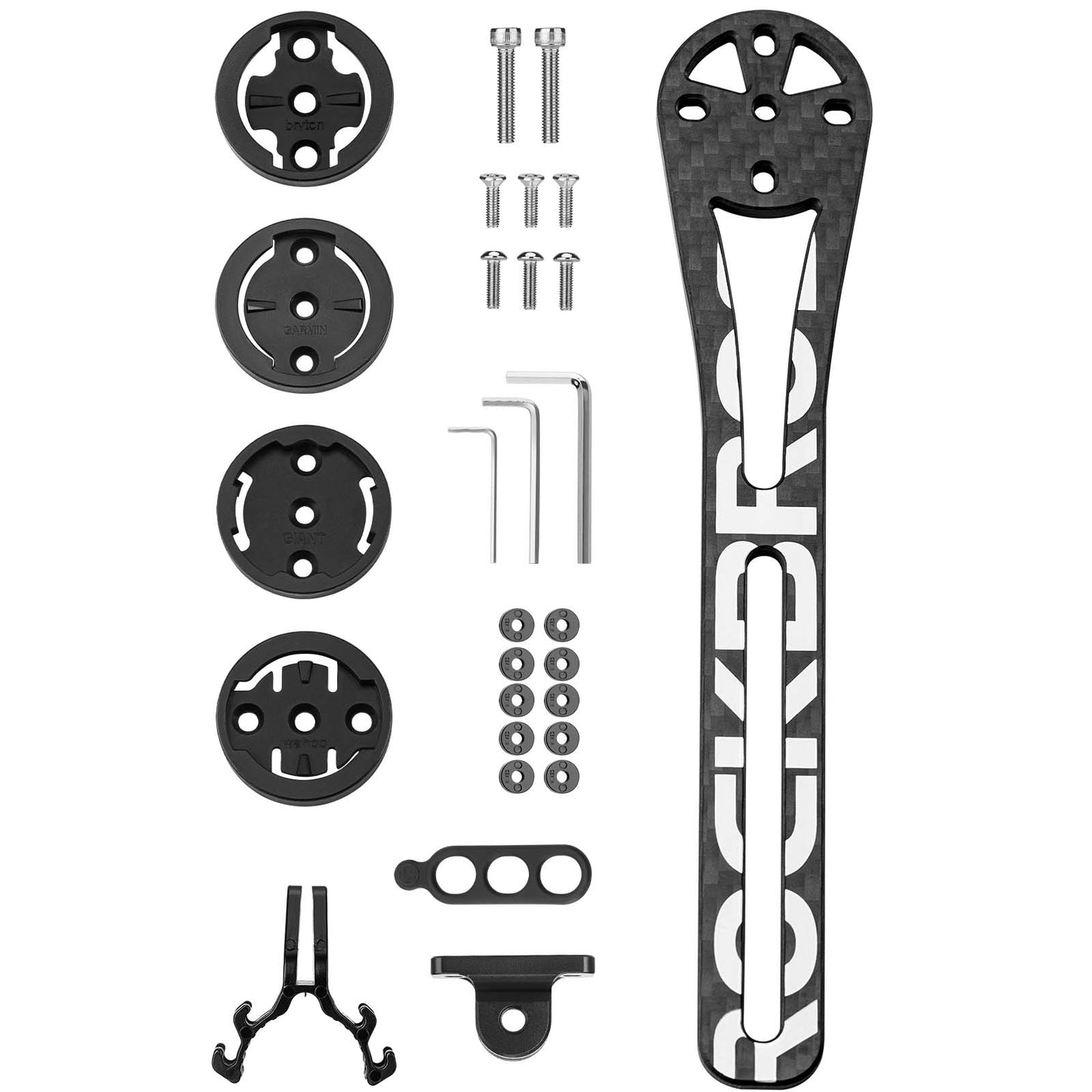 Festing fyrir stýri á hjólatölvu fyrir Garmin/Wahoo/Bryton/Giant