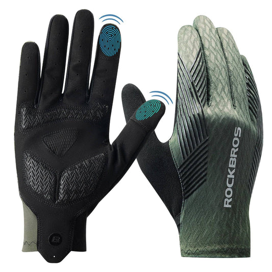 ROCKBROS Cycling Gloves for Women/Men, Touchscreen, Anti-Slip, Thin