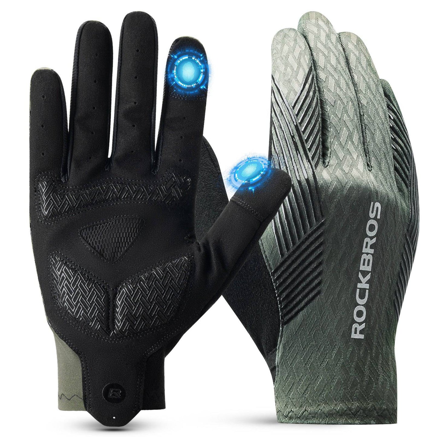 ROCKBROS Cycling Gloves for Women/Men, Touchscreen, Anti-Slip, Thin