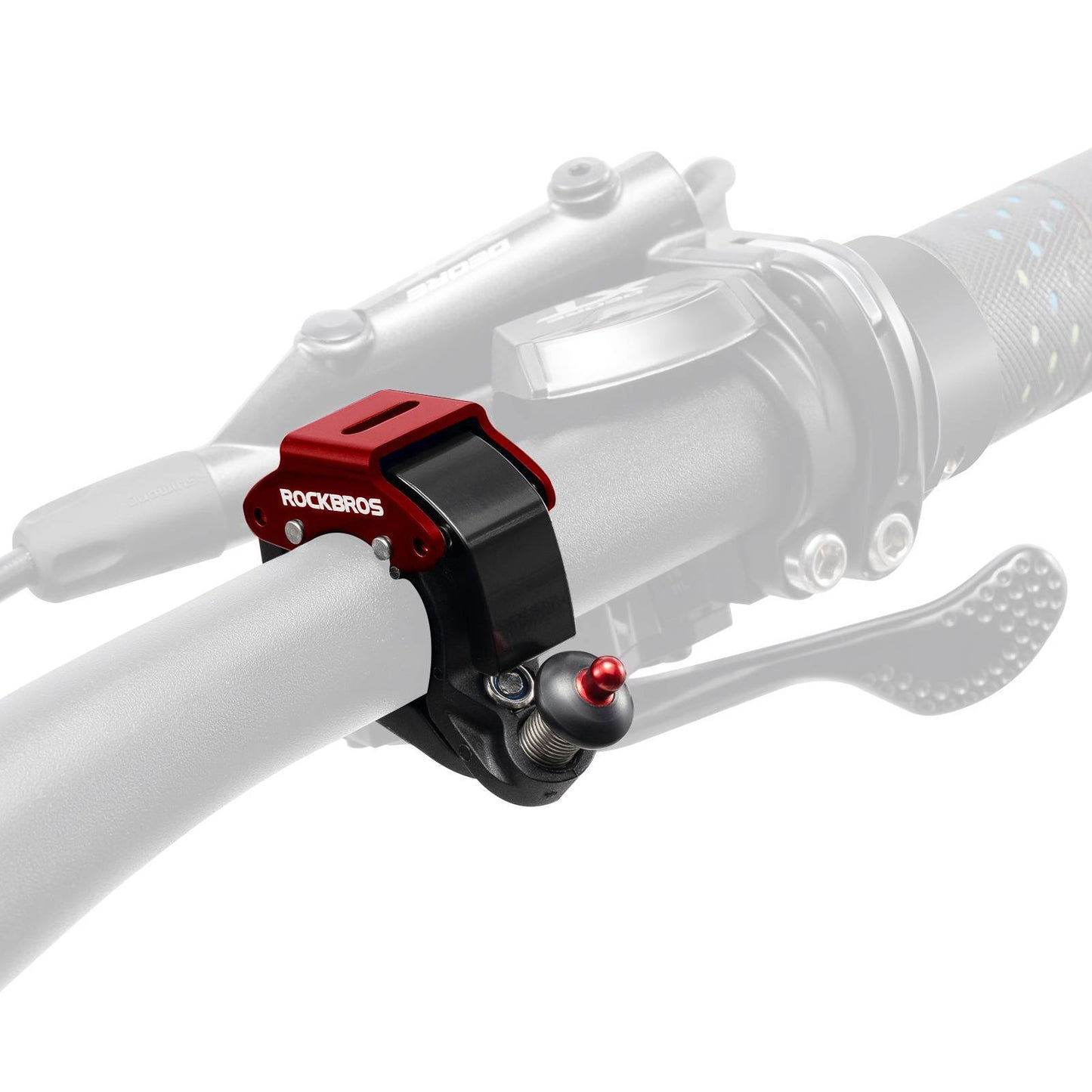 ROCKBROS hjólabjalla 100dB hávær nýstárleg lítil hjólabjalla