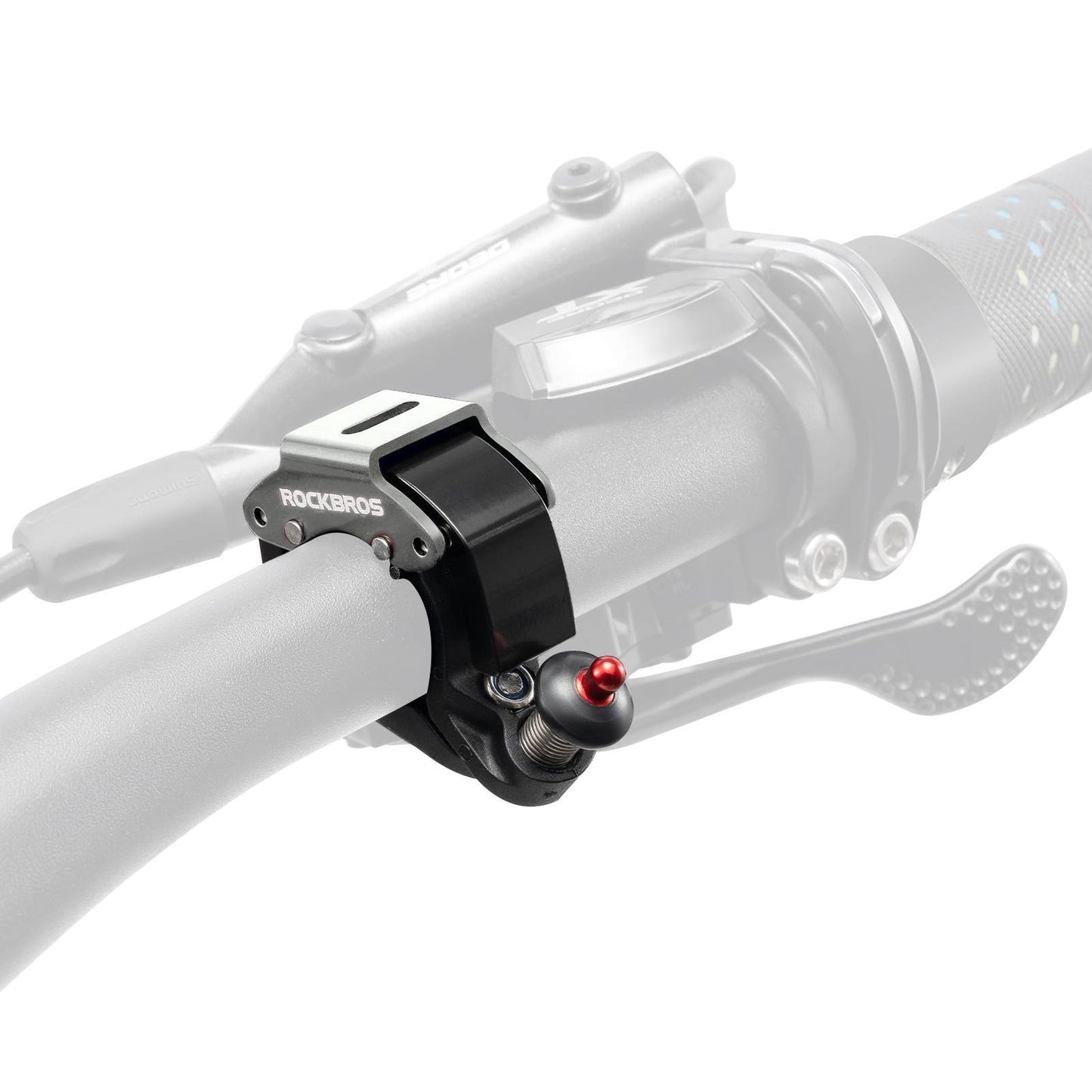 ROCKBROS hjólabjalla 100dB hávær nýstárleg lítil hjólabjalla