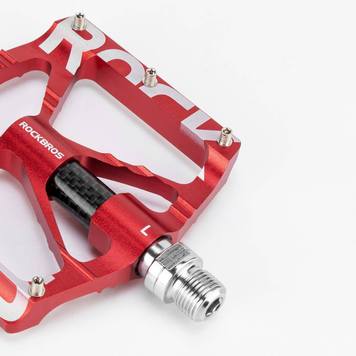 ROCKBROS reiðhjólapedalar 9/16 tommu álhjólapedalar með innsigluðum legum