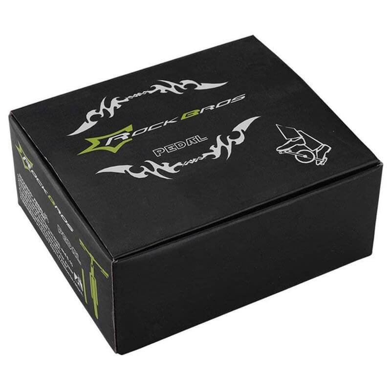 ROCKBROS Fahrradpedale 9/16 Zoll MTB Pedale mit 3 Bearing aus Nylon