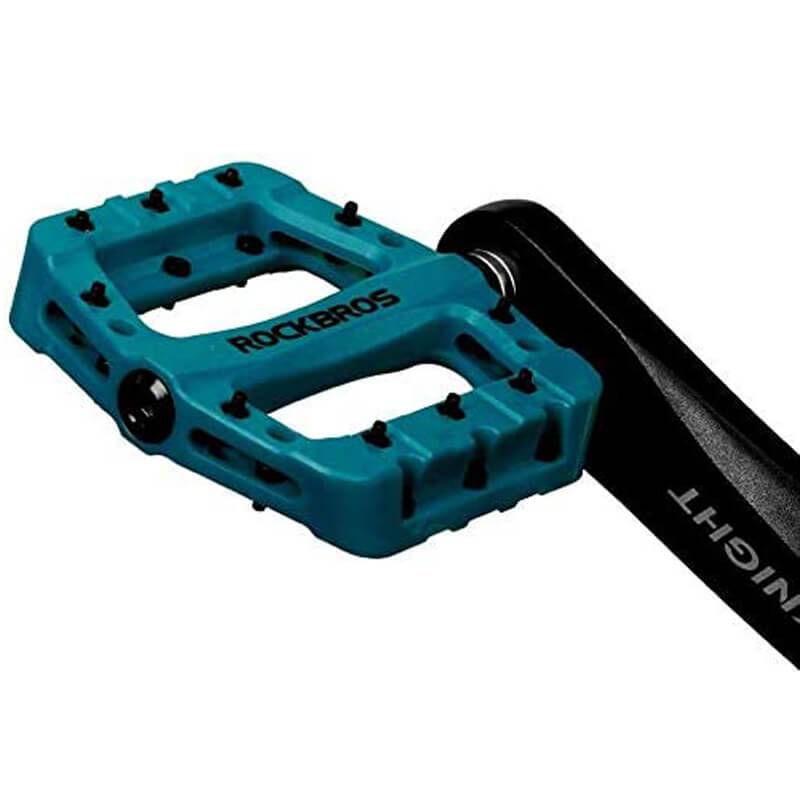 ROCKBROS Fahrradpedale 9/16 Zoll MTB Pedale mit 3 Bearing aus Nylon