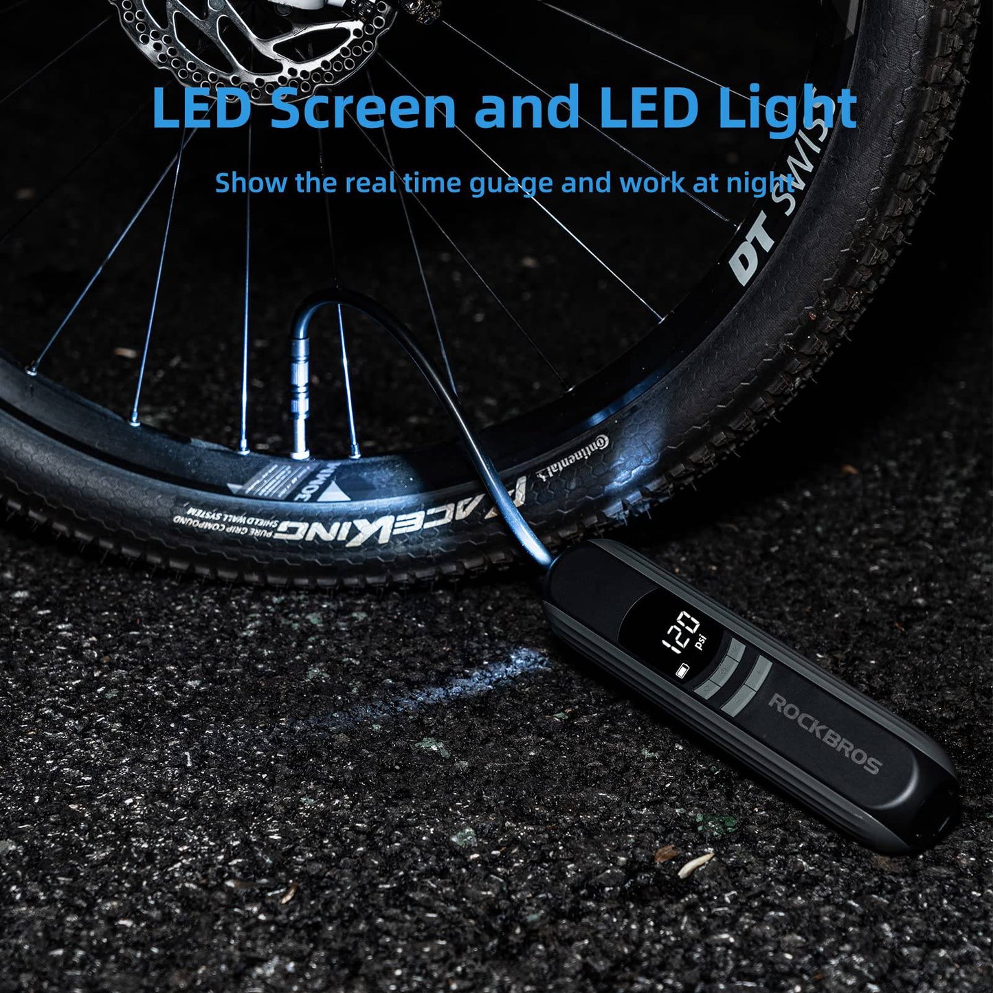 A10 Electric Bicycle Pump 150PSI