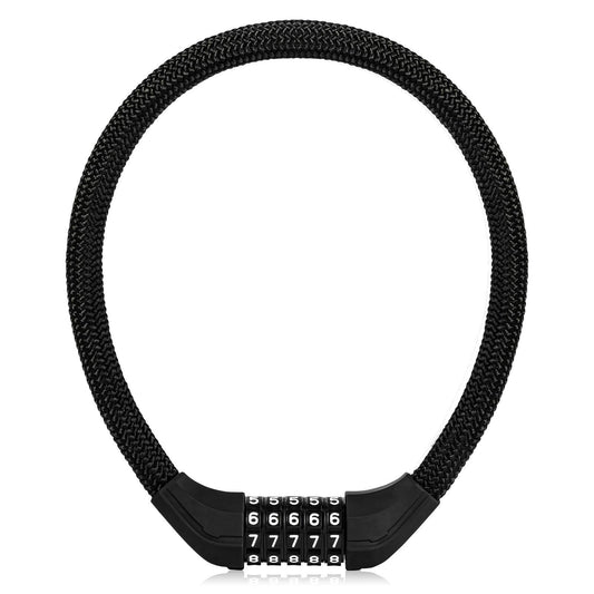 ROCKBROS Fahrradschloss 5-Stellig Zahlencode Zahlenschloss