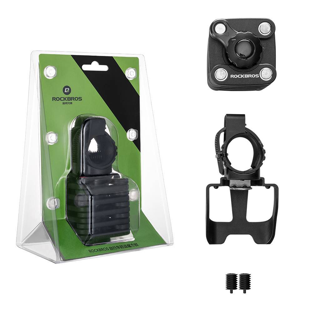 ROCKBROS reiðhjólalás samanbrjótanlegur 70 cm langur svartur