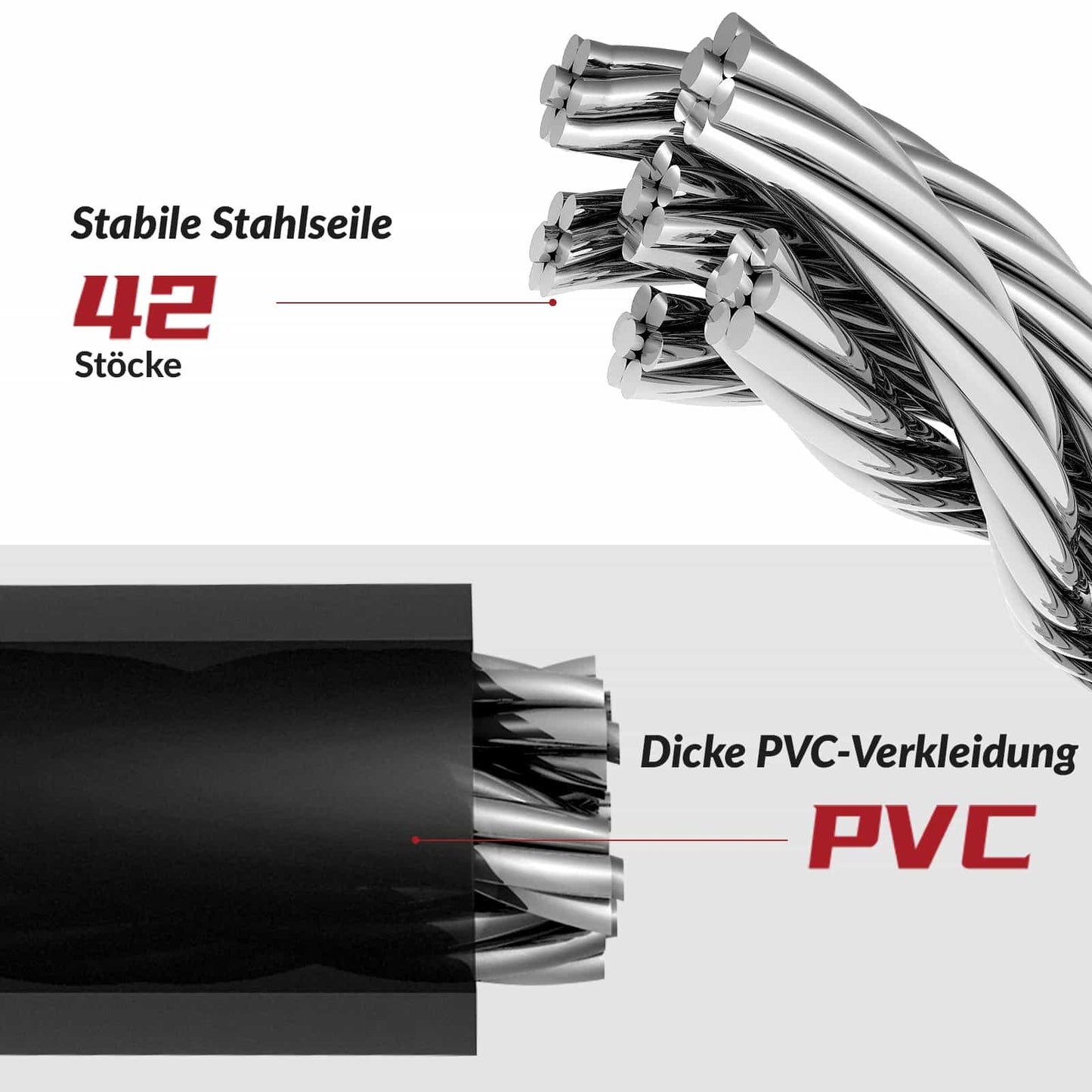 ROCKBROS Fahrradschloss Kabelschloss Zahlenschloss mit 5-stelliges Zahlencode