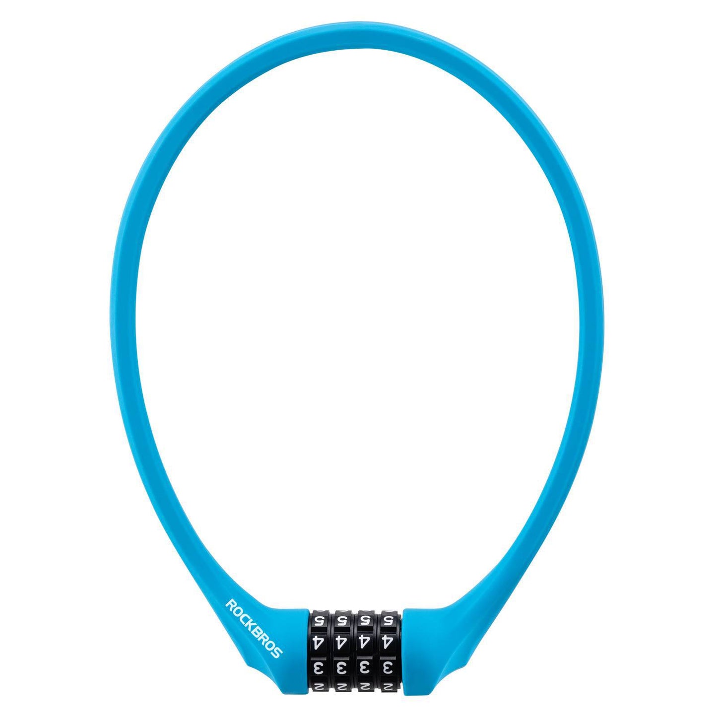 Bicycle lock with 4-digit combination lock, 65cm long