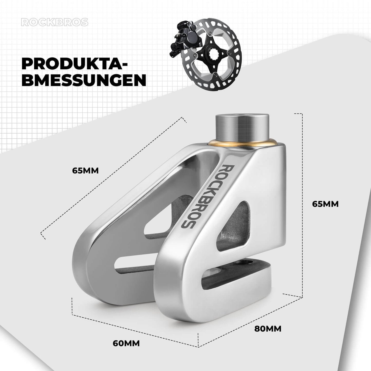 Waterproof bicycle lock, security lock for motorcycle/bicycle