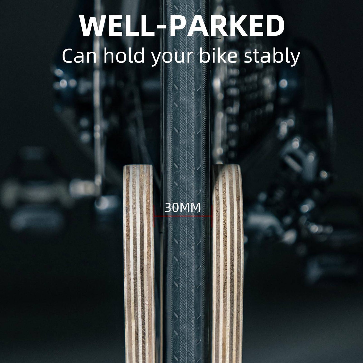 ROCKBROS reiðhjólastandur, auðvelt að sýna götuhjól, gólfstandur