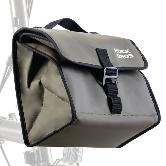 ROCKBROS bicycle bag, handlebar bag, front bag with shoulder strap