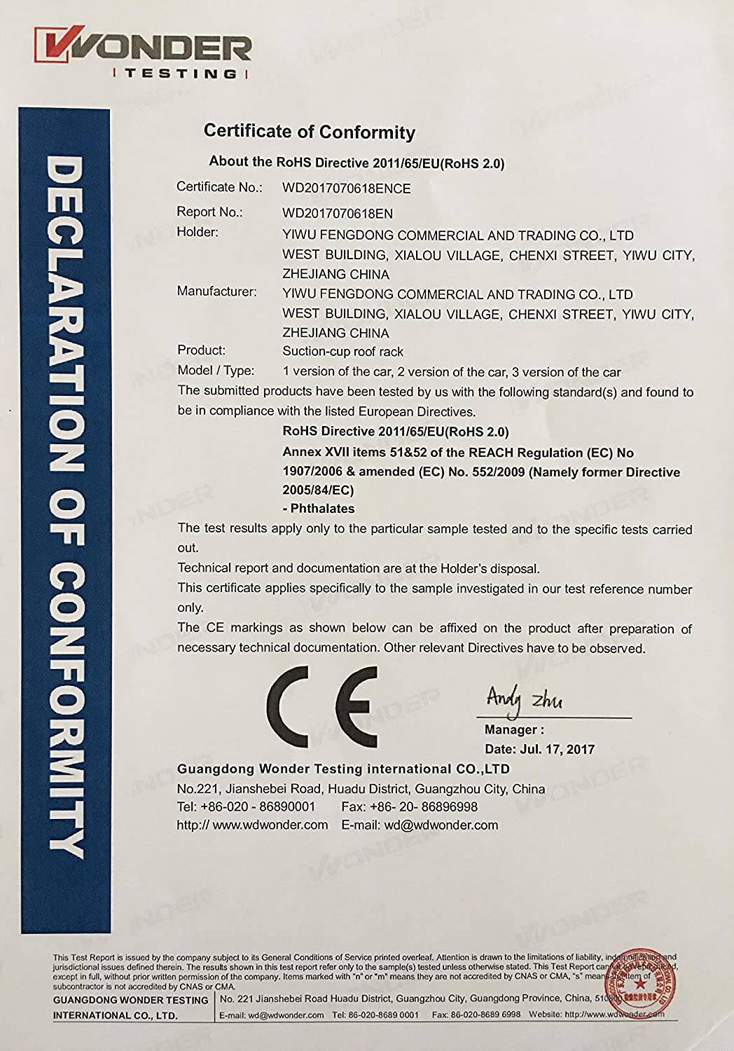 ROCKBROS bicycle carrier, roof rack with suction cups, quick assembly