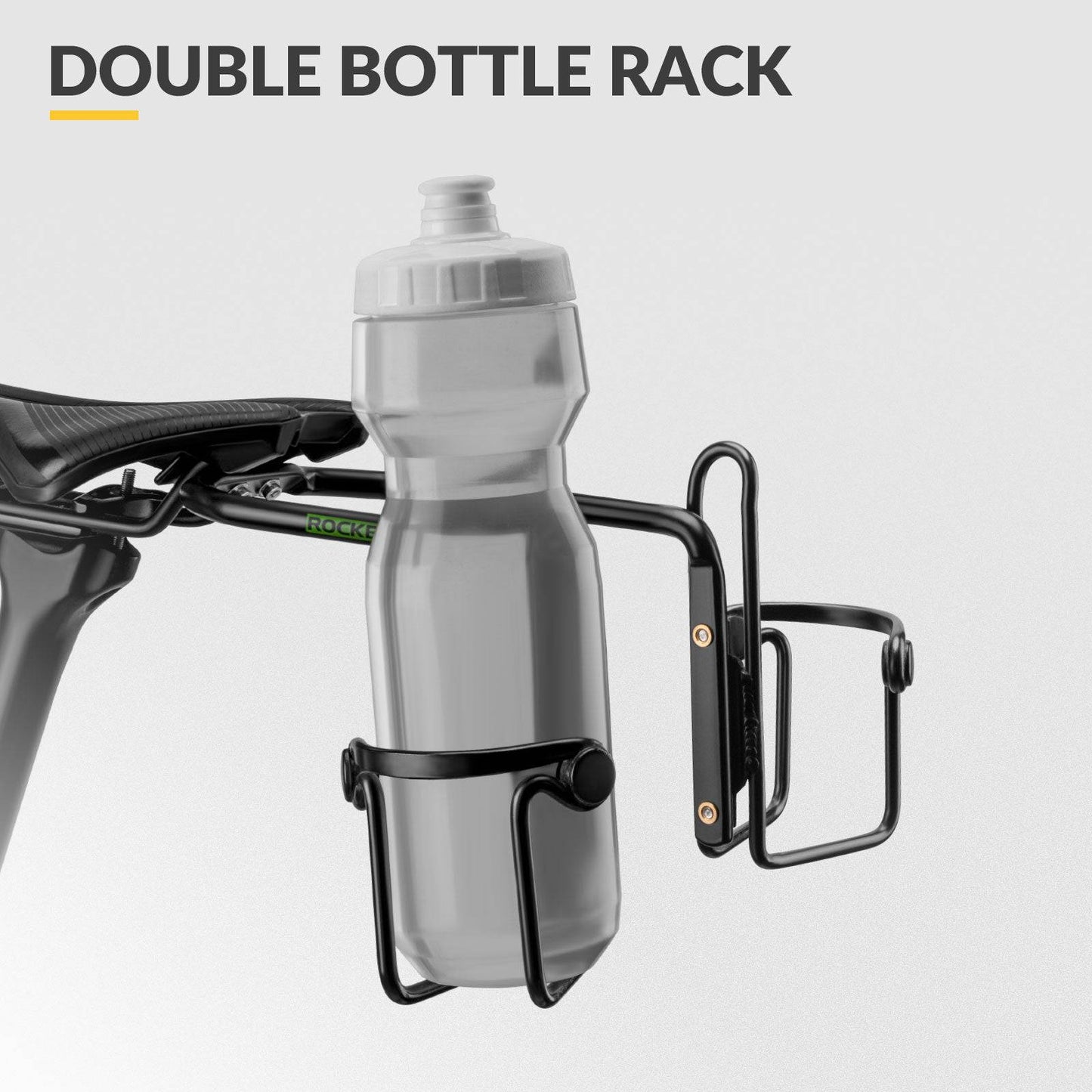 ROCKBROS Bottle Holder &amp; Stabilizer Support for Bicycle Saddle Bag
