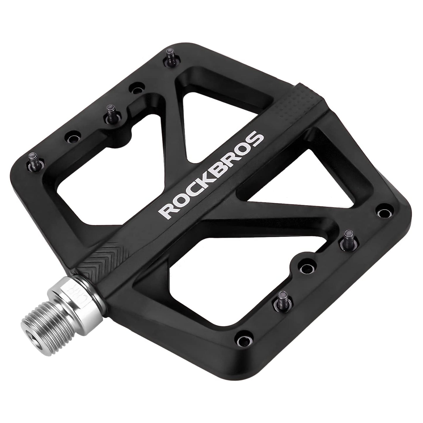ROCKBROS Flat pedals 9/16 made of nylon, 3 sealed bearings, non-slip