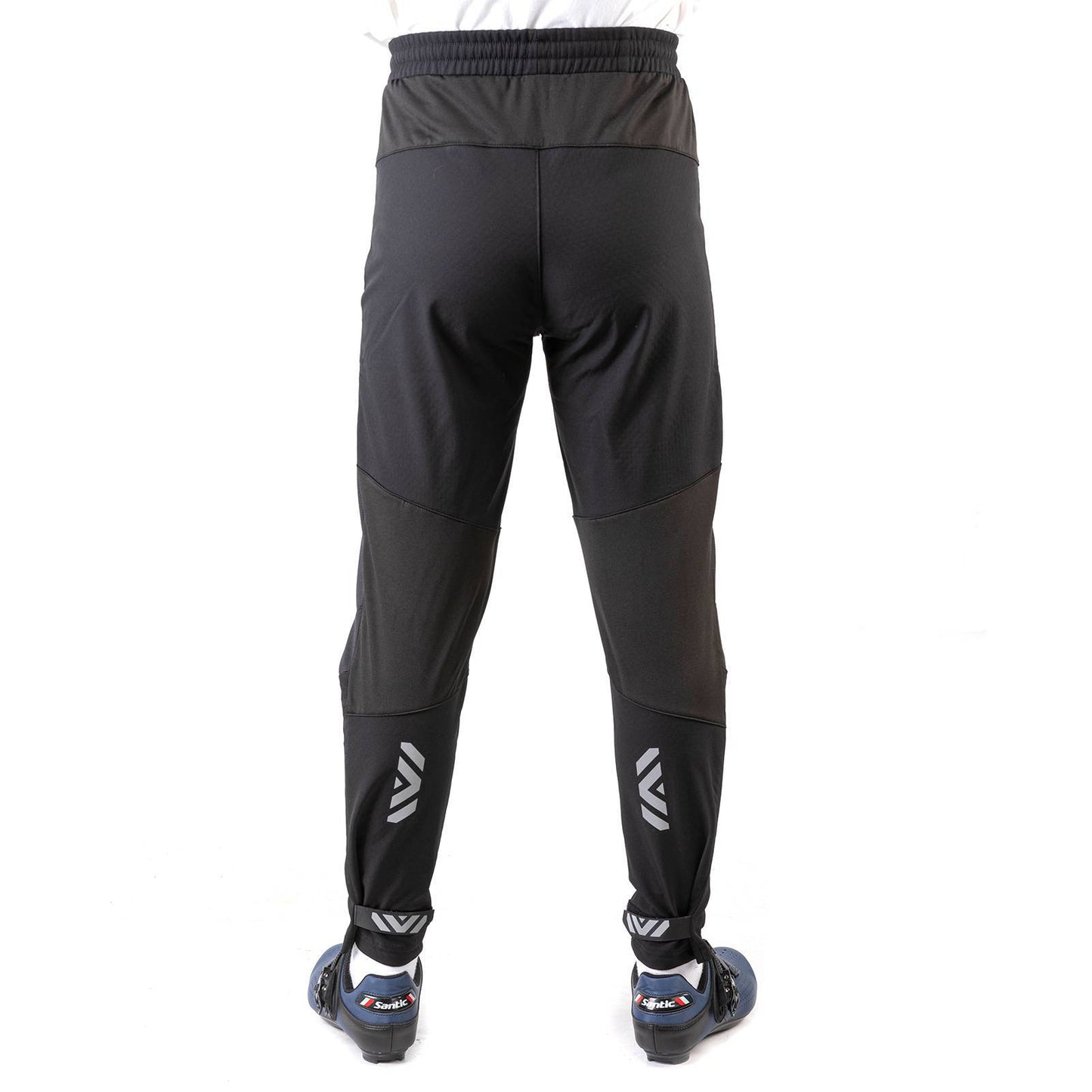 ROCKBROS Men's Winter Cycling Shorts, Long Cycling Pants, Warm Fleece