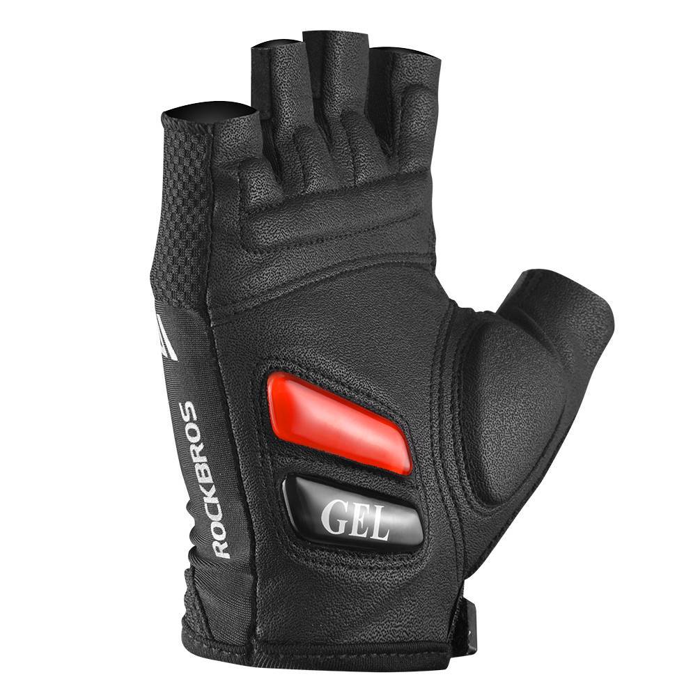 Half-finger MTB gloves for men and women, non-slip