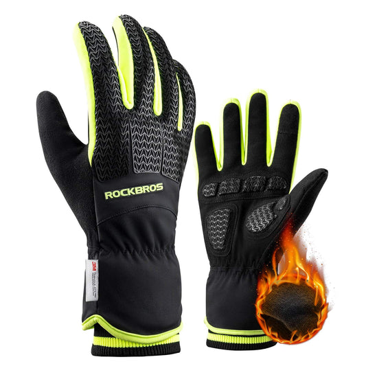 ROCKBROS Gloves Cycling Gloves Touchscreen Thinsulate Ski Gloves