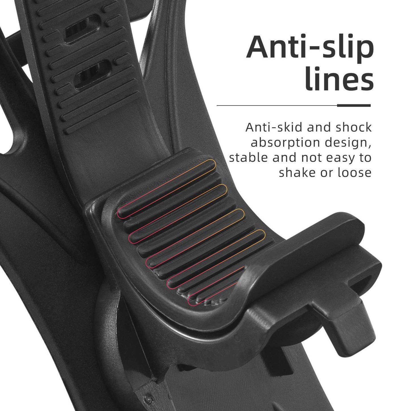 ROCKBROS Handyhalterung aus Silikon 360° Drehbar für Motorrad & Fahrrad