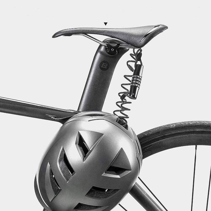 ROCKBROS Helmet Lock Cable Lock Lightweight Combination Lock