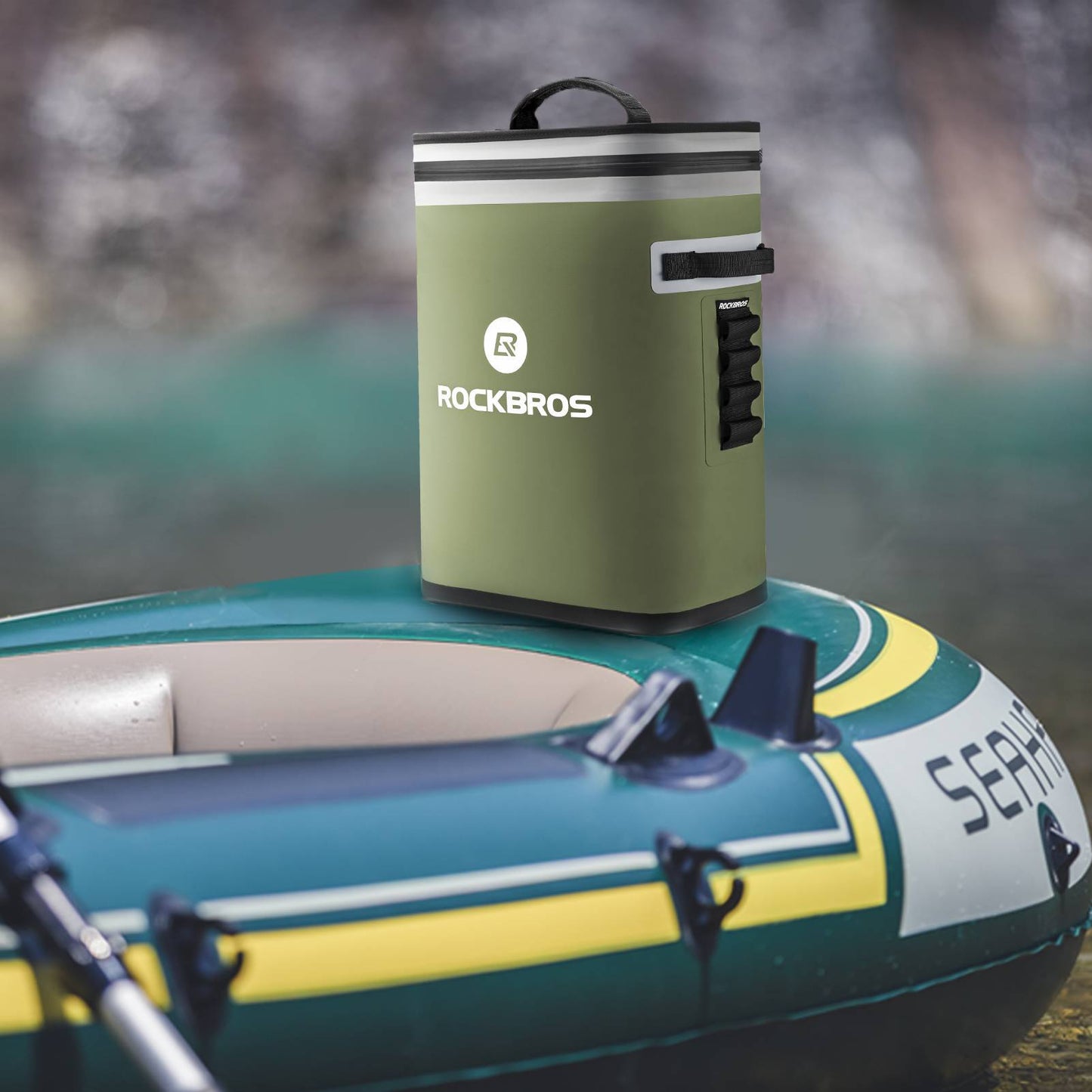 ROCKBROS Cooler Bag Waterproof Backpack 20L Insulated Lunch Bag