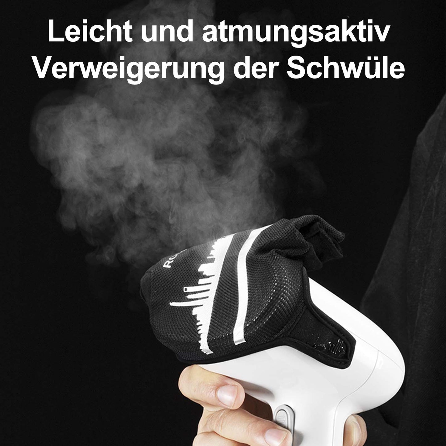 ROCKBROS stuttir hjólreiðahanskar SBR höggdeyfandi og rennandi, unisex