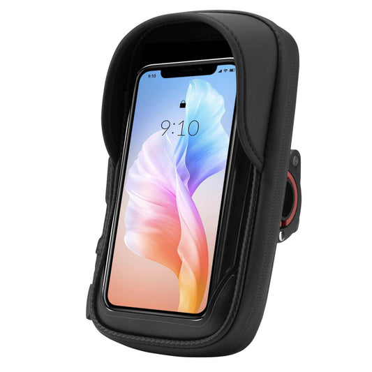 ROCKBROS Handlebar Bag 360° Rotating Phone Mount for Motorcycle &amp; Bicycle