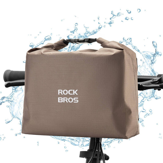 ROCKBROS Lenkertasche Wasserdichte Fahrradkorb Fronttasche Einstellbar 2,5L-4L