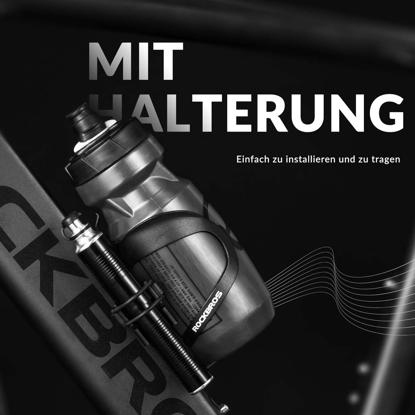 ROCKBROS Air Pump Hand Pump Schrader &amp; Presta Valves Made of Aluminum