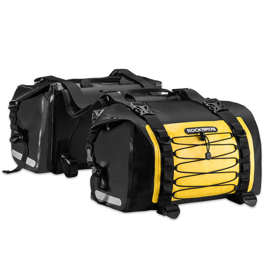 Motorcycle pannier bags, waterproof, 62L motorcycle bag