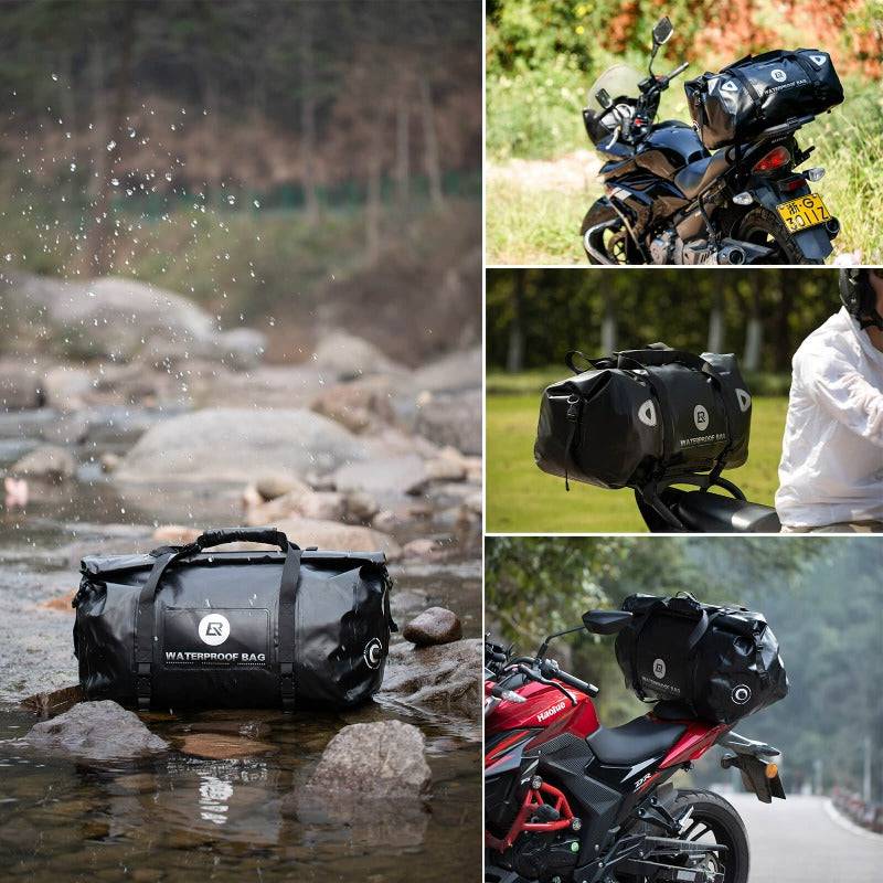 Ferðataska fyrir mótorhjól, 100% vatnsheld, 20L / 40L / 55L