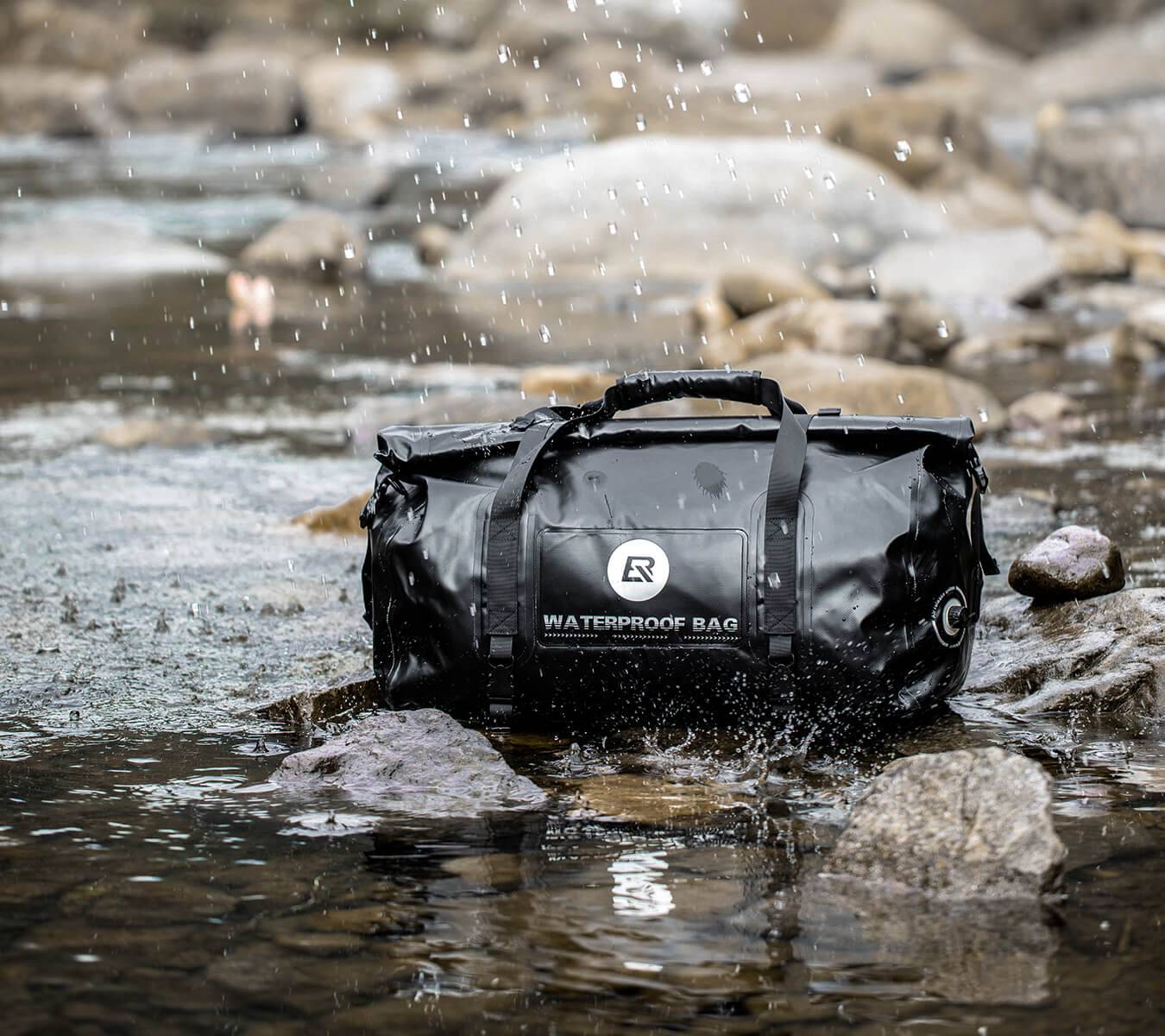 Ferðataska fyrir mótorhjól, 100% vatnsheld, 20L / 40L / 55L