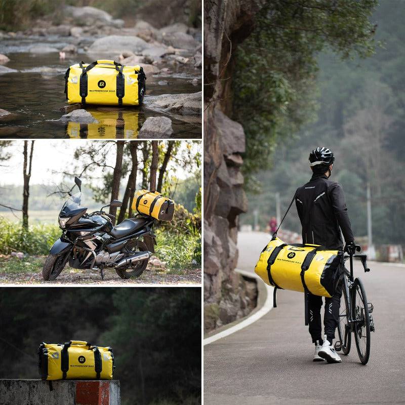 Ferðataska fyrir mótorhjól, 100% vatnsheld, 20L / 40L / 55L